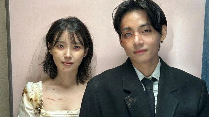 Alasan IU Pilih V BTS sebagai Model Video Klip Lagu Terbarunya