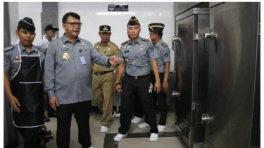 Penuhi Kebutuhan Makanan Sehat untuk Warga Binaan, Dirjenpas Resmikan Dapur Sahabat Lapas Cibinong
