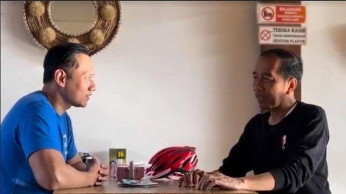 VIDEO Istana Bocorkan Pembicaraan Jokowi dengan AHY di Yogyakarta, Berikut Isi Pertemuannya