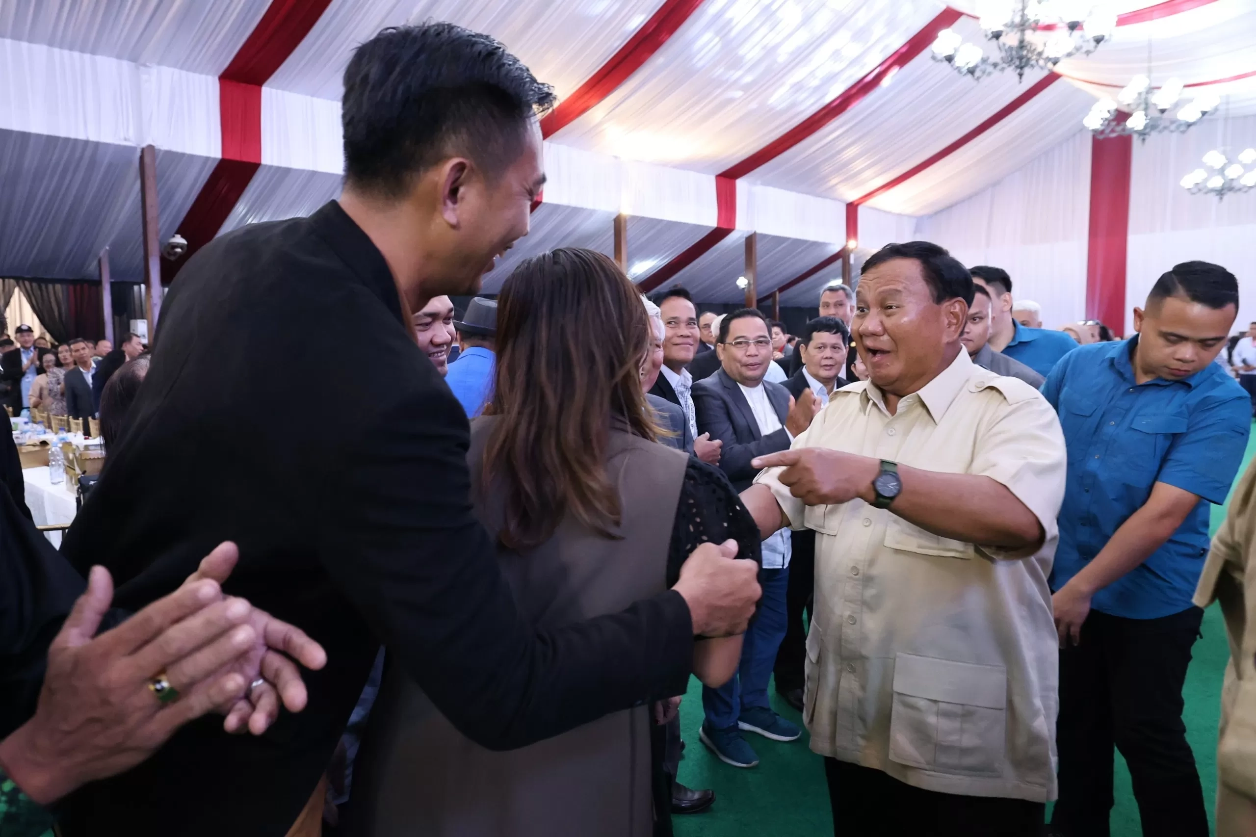 Silaturahmi dengan PGPI di Hambalang, Prabowo Ceritakan Asal Usul Padepokan Garuda Yaksa