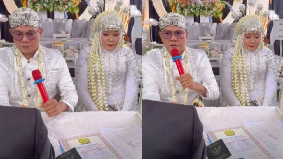 Nikahi Dokter, Andika Kangen Band Beri Maskawin 100 Gram Emas