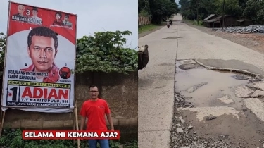 Caleg PSI Senggol Adian Napitupulu Yang Disebut Berjuang Untuk Rakyat, Publik: Isi Otak Bro Ron Cuma Jalan
