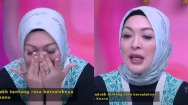 Angelina Sondakh Nangis Ceritakan Keanu Massaid Sempat Berontak: Ibuku Dipenjara dan Ayahku Mati