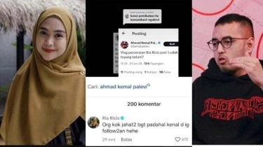 Kemal Palevi Lempar Pertanyaan Soal Vlog Perceraian, Respon Ria Ricis Doakan Sang Komika Bahagia