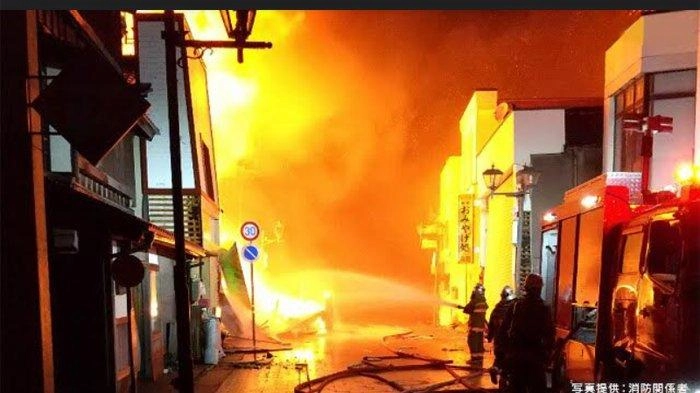 Kepala Pemadam Kebakaran Ungkap Penyebab Kebakaran di Ishikawa Jepang Meluas hingga 200 Rumah Ludes
