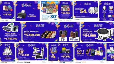 Rayakan Ulang Tahun ke-54, Gramedia Umbar Promo Menarik, Diskon hingga 30 Persen