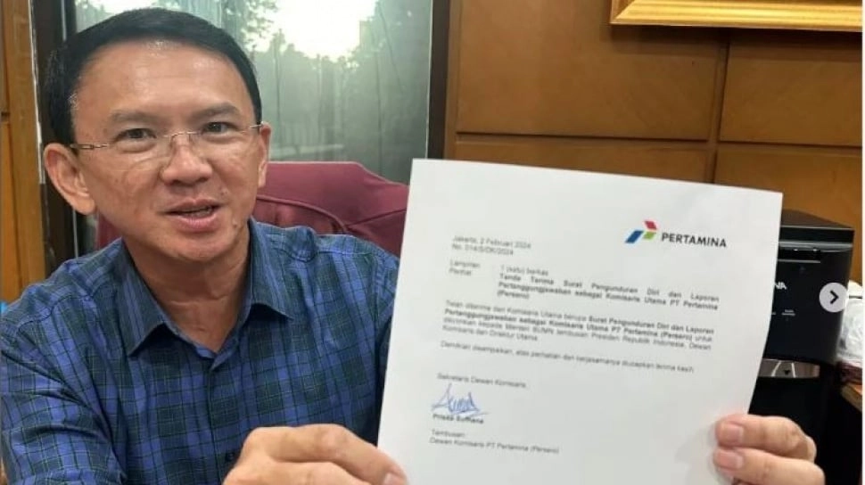 Ahok Mundur dari Komisaris Pertamina, Ingin Kampanyekan Ganjar - Mahfud MD