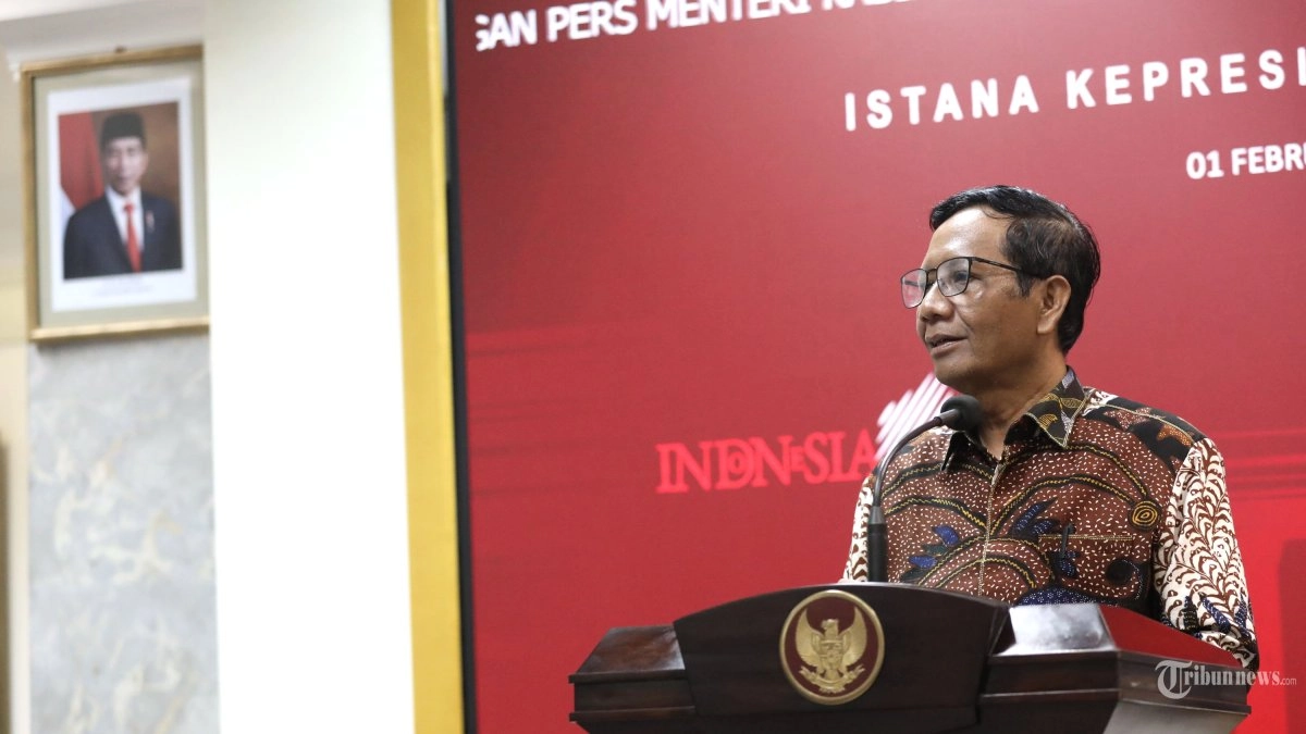 Mahfud MD Pamit ke Jokowi: Kita Bicara dari Hati ke Hati, Tidak Ada Ketegangan