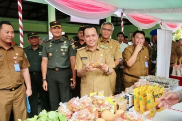 Gerakan Pasar Murah Serentak Se-Sumsel hingga Idul Fitri Jual Bahan Pokok dengan Harga Subsidi