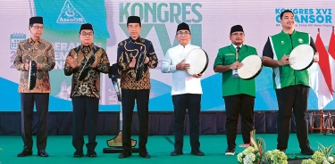 Pidato Jokowi dalam Kongres GP Ansor: Orang Muda Hari Ini Adalah Pemimpin Masa Depan