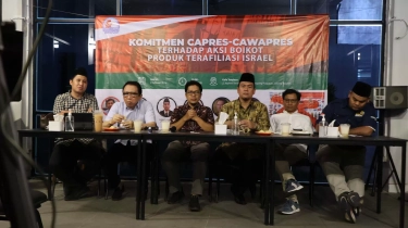 Relawan Capres-Cawapres Sepakat Boikot Produk Terafiliasi Israel untuk Dukung Kemerdekaan Palestina