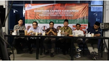 Dukung Kemerdekaan Palestina, Relawan Capres-Cawapres Sepakat Boikot Produk Terafiliasi Israel