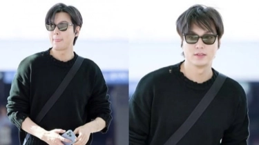 Inspirasi 5 OOTD Sweater Pria ala Lee Min Ho, Kasual Tapi Mencuri Perhatian