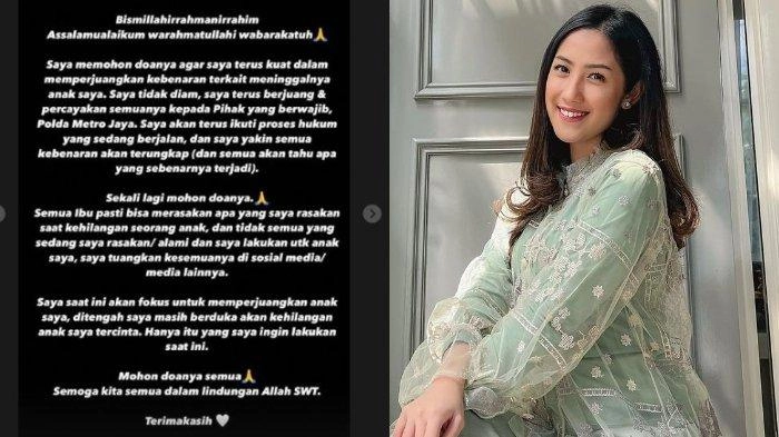 Tamara Tyasmara Tegaskan Tak Pernah Tolak Jenazah Anaknya untuk Diotopsi