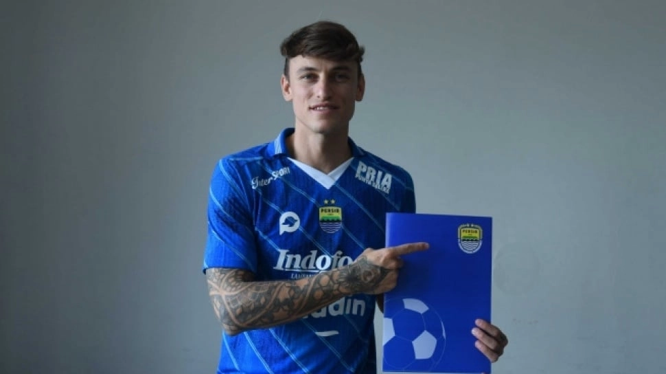 Senang Cetak Gol Pertamanya, Stefano Beltrame Semakin Nyaman bersama Persib Bandung