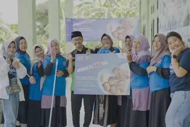 Ciptakan Satu Langkah Bersih untuk Ribuan Senyuman, SOS Hadirkan Bakti Sosial