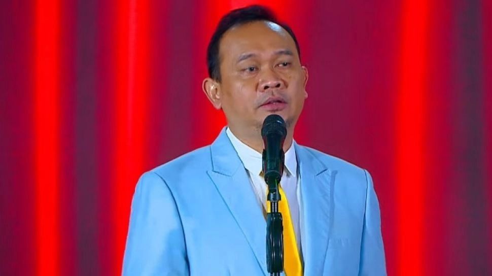Heboh! Ekspresi Melotot Cak Lontong di Kampanye Ganjar-Mahfud Jadi Sorotan: Sopo Koen?