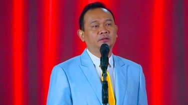 Heboh! Ekspresi Melotot Cak Lontong di Kampanye Ganjar-Mahfud Jadi Sorotan: Sopo Koen?