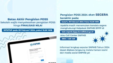 Pengisian PDSS Siswa Eligible Daftar SNPMB 2024 Ditutup Hari Ini, Segera Finalisasi Data Sekolah