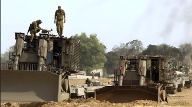 Profil Buldoser Tempur D-9 Israel, Mainan Berat Rp 18,7 M yang Hancur Kena Bom Rakitan Al Qassam