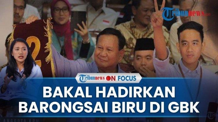 VIDEO Kampanye Akbar Prabowo-Gibran di GBK, Jubir TKN: Akan Ada Barongsai Walaupun Bukan Merah