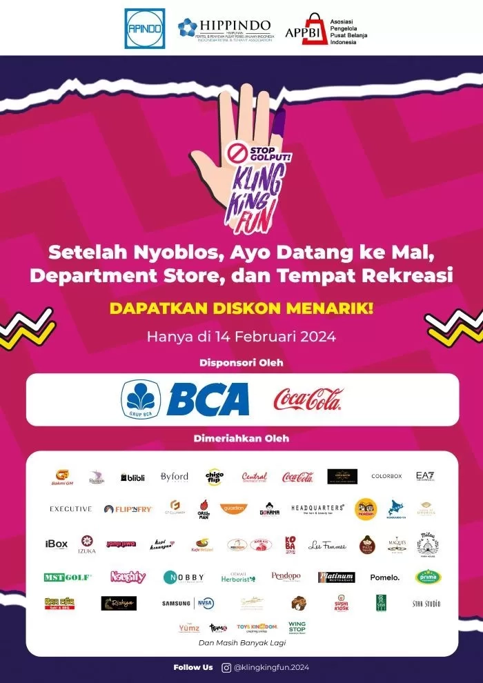 Lewat Klingking Fun, Sejumlah Pengusaha Indonesia Ajak Masyarakat Dukung Pemilu Anti Golput