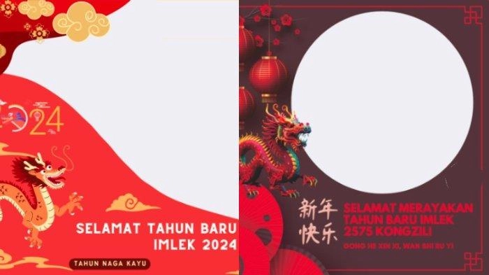 60 Link Bingkai Foto Imlek 2024 Lengkap dengan Cara Membuatnya