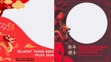 60 Link Bingkai Foto Imlek 2024 Lengkap dengan Cara Membuatnya