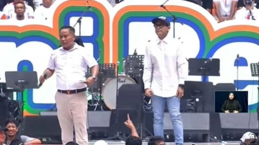 Dialog Narji dan Ramzi di Kampanye Akbar Anies-Cak Imin di JIS, Sindir Artis yang Gak Berani?