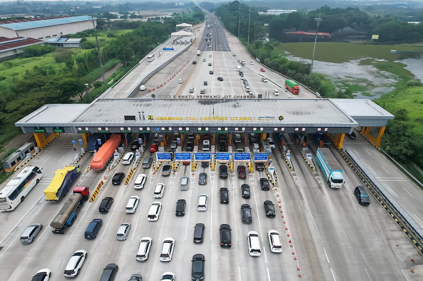 Jasa Marga Catat 372 Ribu Kendaraan Kembali ke Jabotabek Pada 10-11 Februari 2024