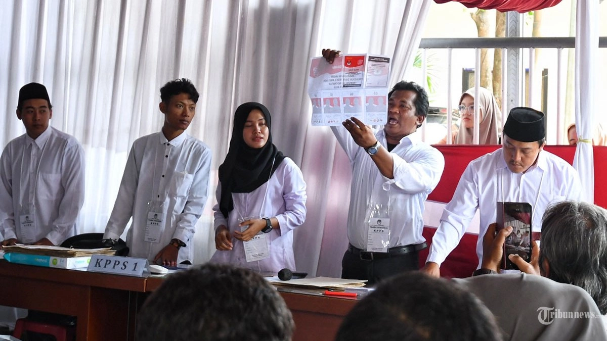 Download Template Tulisan KPPS 1-7,Pengawas TPS, Saksi, Tinggal Cetak dan Pasang di Meja TPS