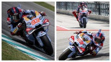 Arti Bibir Manyun Dani Pedrosa saat Saksikan Marc Marquez di Tes MotoGP 2024 Sepang