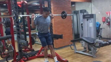 Jelang Tampil di Kualifikasi Olimpiade 2024, Lalu Zohri Latihan Penguatan Otot