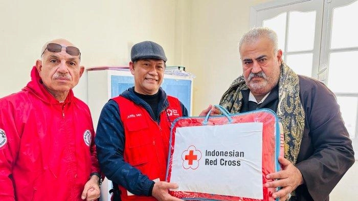 PMI Telah Menyalurkan Bantuan di Wilayah El Arish dan Rafah Gaza