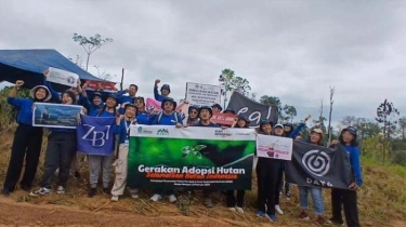 Sepekan Kumpulkan Donasi Rp40 Juta Demi Hijaukan Lagi Hutan, Fans K-Pop Tanam Ratusan Pohon di Jambi