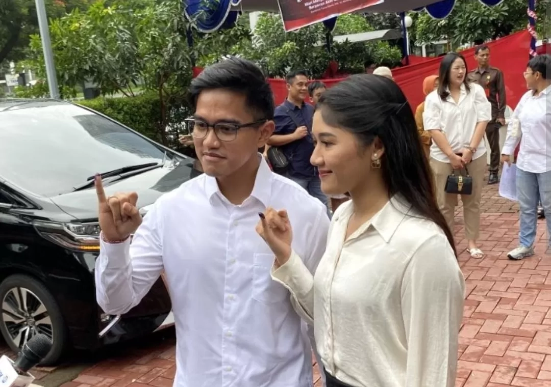 Usai Berikan Suara, Kaesang Bilang Yakin PSI akan Tembus Senayan