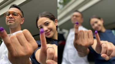 Selesai Nyoblos, Raffi Ahmad Berharap Pemilu 2024 Bisa Berlangsung Damai