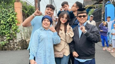 Adu Gaya Fuji dan Aaliyah Saat Nyoblos, Mantan Thariq Halilintar Kompak Berangkat Bareng Keluarga