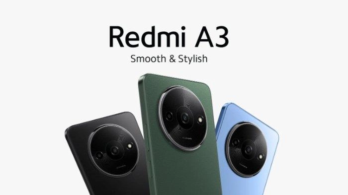 Bocoran Spesifikasi Redmi A3, Ditenagai MediaTek Helio G36, Harga Mulai Rp 1,3 Jutaan