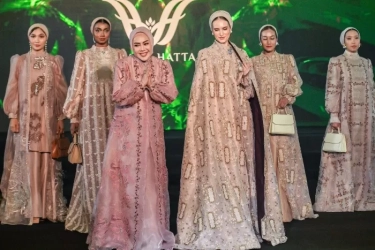 Inspirasi Modest Wear, Busana Hari Raya dengan Sentuhan Embroidery Mewah