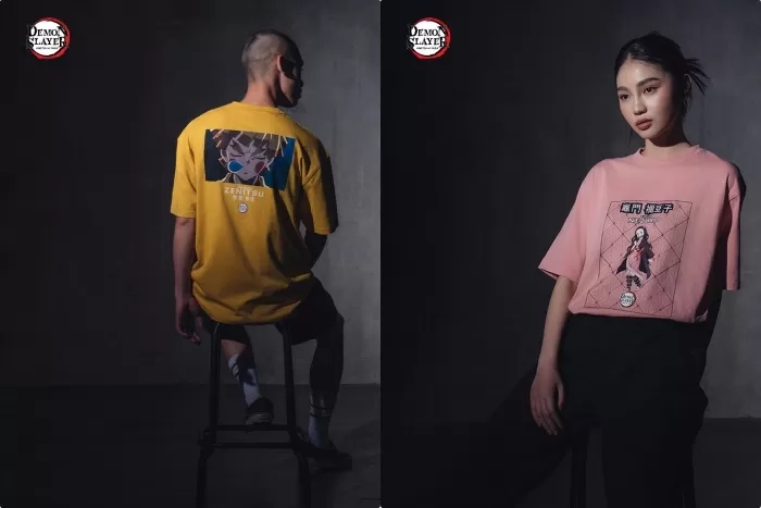 Tampil Casual dan Stylish dengan Karakter Anime Demon Slayer