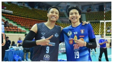 Hasil Final Liga Voli Thailand: Nakhon Ratchasima Juara, Farhan Halim Libas Tim Yuda Mardiansyah 3-2