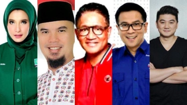 Hasil Suara Sementara Caleg Artis Dapil Jatim 1: Arzeti Bilbina, Ahmad Dhani hingga Chef Arnold