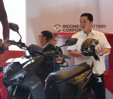 PSSI Jalin Kerja Sama Dengan Motor Listrik GESITS, Erick Thohir Jelaskan Unsur Kolaborasinya