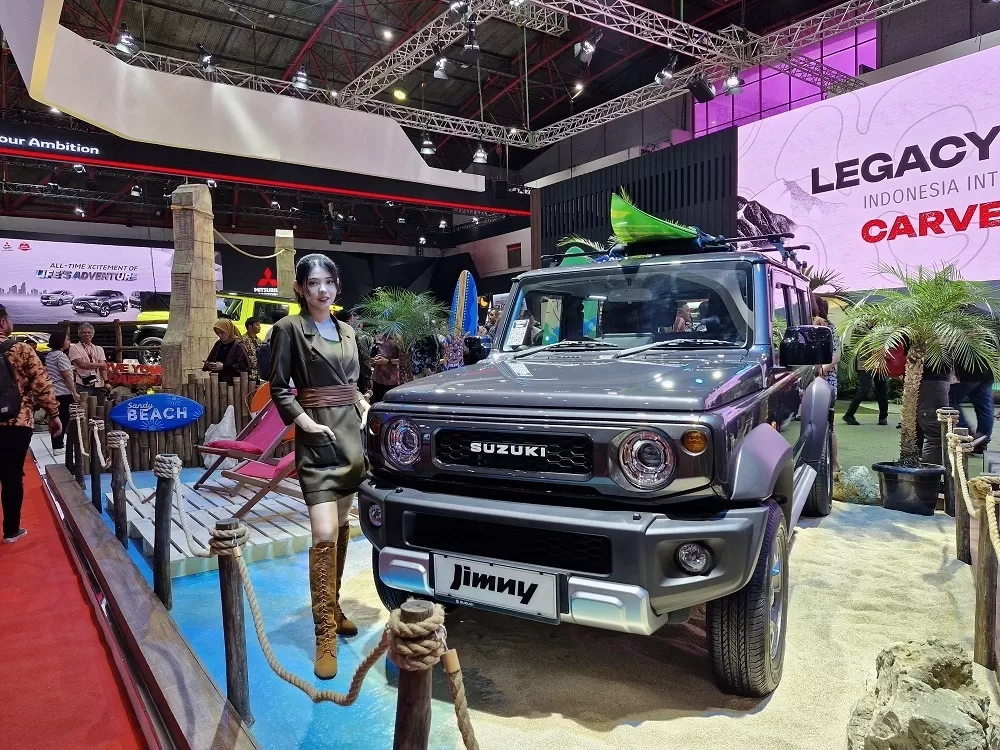 Suzuki Jimny 5 pintu Baru Beberapa Hari di IIMS 2024 Sudah Koleksi SPK Ribuan Unit