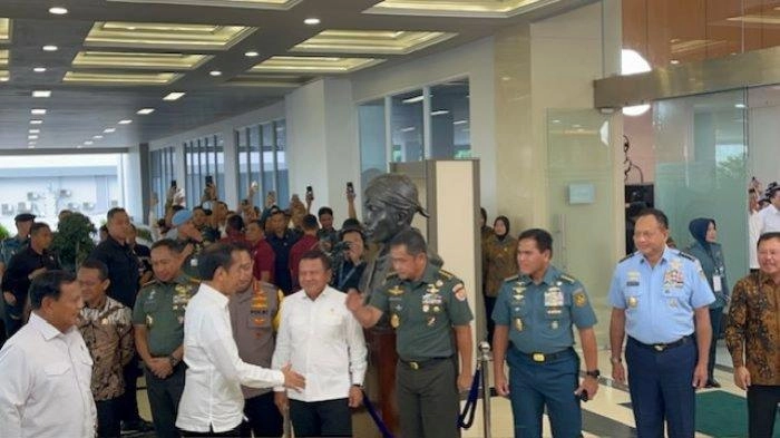 Disambut Prabowo, Jokowi Hadiri Peresmian RSPPN Panglima Besar Soedirman
