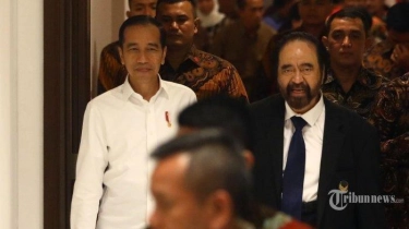 Reaksi Anies dan Cak Imin saat Surya Paloh Menghadap Jokowi
