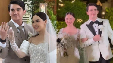 Selamat, Christ Laurent Resmi Nikahi Marcella Michelle