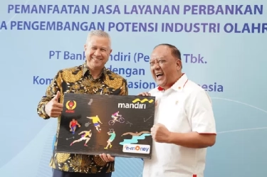 Dukung Industri Olahraga Nasional, Bank Mandiri dan KONI Jalin Kerjasama Perbankan Terintegrasi