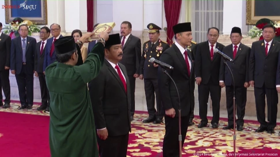 Baru Dilantik Jadi Menteri ATR/BPN, AHY Gercep Ganti Biodata di Akun Medsosnya